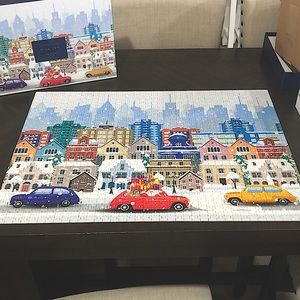 Christmas City Drive 1000 piece puzzle
